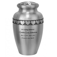 Cowboy & Cowgirl Angels in Heaven Pewter Companion Urn