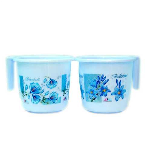 Blue Plastic Mug