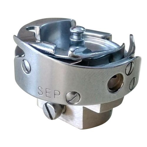 Horizontal Type Rotary Hook - Metal, Specific Size, Silver Finish | Durable, Easy Install, Reliable, Smooth Operation, Warranty Offered