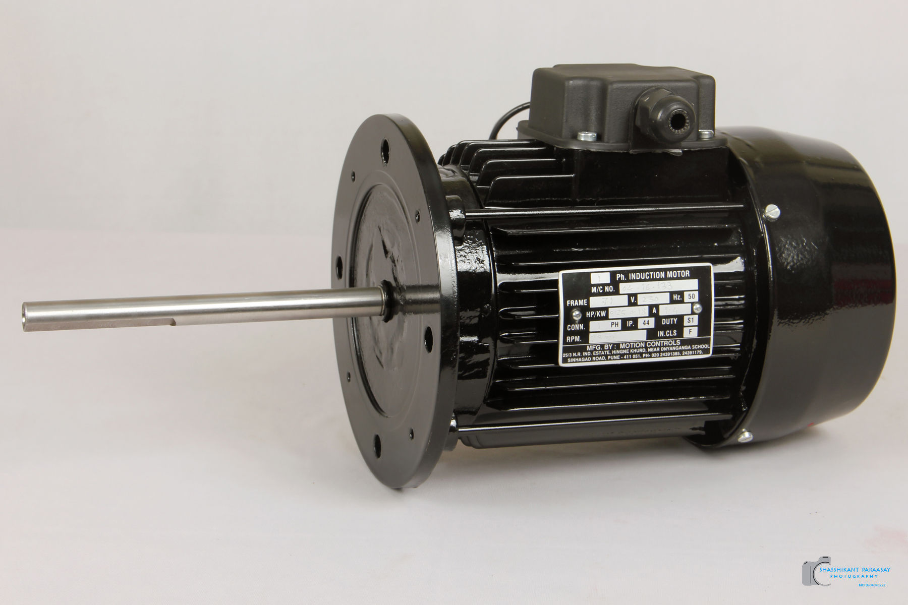 0.5 HP THREE PHASE AC INDUCTION MOTORS - 0.5 HP THREE PHASE AC