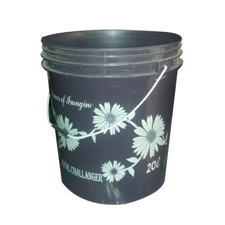 HDPE Black Bucket