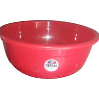 Red Plastic Tub