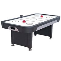 Game Zone Air Hockey Table - Mdf And Plastic, 8ft X 4ft , Smooth Playing Surface, 110 Cfm Air Flow For Fast Puck Movement