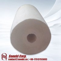 Ceramic Fiber Paper - High Purity Alumino-silicate Fiber, Custom Dimensions (l*w*h), Ivory White, Excellent Dielectric Strength & Low Thermal Conductivity, Good Sound Insulation & Corrosion Resistance