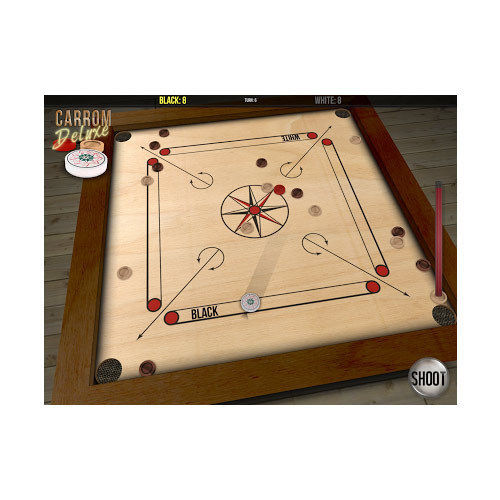 KD Precise Delux Carrom Board