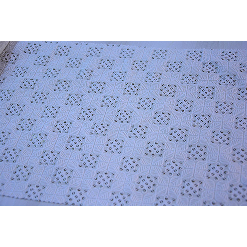 Cotton Thread Work Chanderi Fabric
