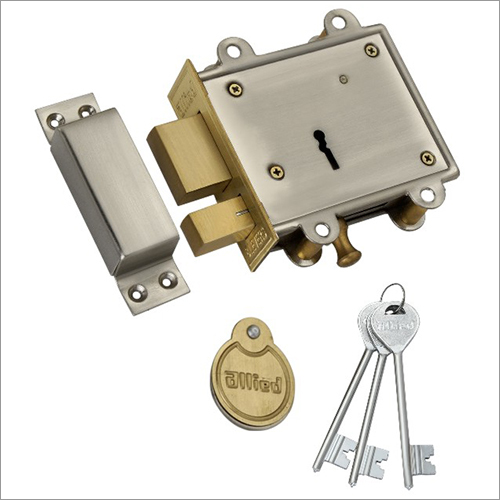 Brass Door Lock - Premium Grade Brass, Gold Coated Finish | Corrosion Resistant, Customizable Designs, Enhanced Security