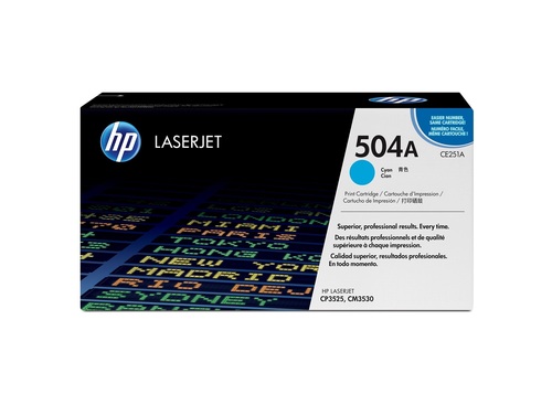 Hp Ce251 Cyan Toner Cartridge