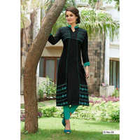 Ladies Khadi Long Kurti Size: Medium
