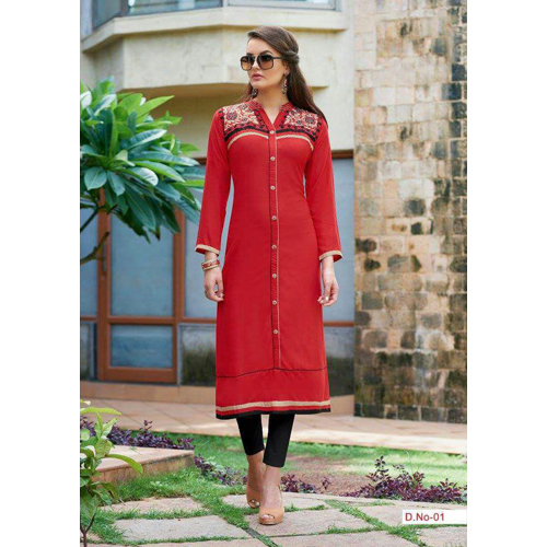 Ladies Cotton Long Kurti Ladies Cotton Long Kurti