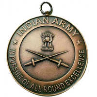 Military Medals - Brass, 50-70 Mm Diameter, Deep Green Accents | Lightweight, Rustproof, Customizable, Elegant Finish, Alluring Look