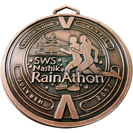 Rain Marathon Medal