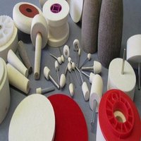 Felt Spindles - Polishing And Buffing Tools For Metal And Glass Surfaces, High-quality Assortment