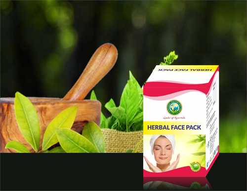 Red And White Herbal Face Pack