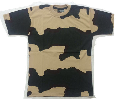 Army Print T Shirt