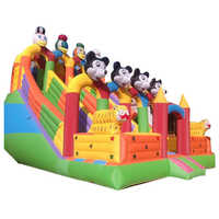 Inflatable Jumping Balloon Bouncy Slide
