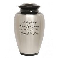 Beautiful Two Toned Elegance Urn