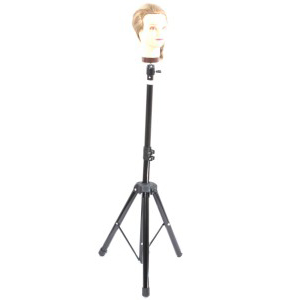 Hairdressing Adjustable Mannequin Head Tripod Stand