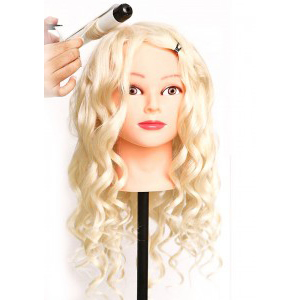 Human Hair Dummy Head