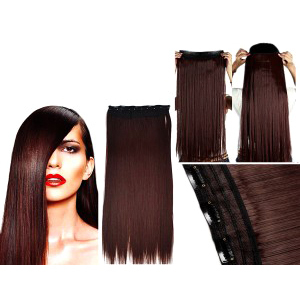 Remi Dark Auburn Human Hair Extension