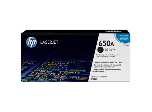 HP CE270 BLACK TONER CARTRIDGE