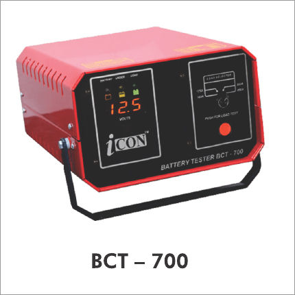 Red Icon Battery Tester