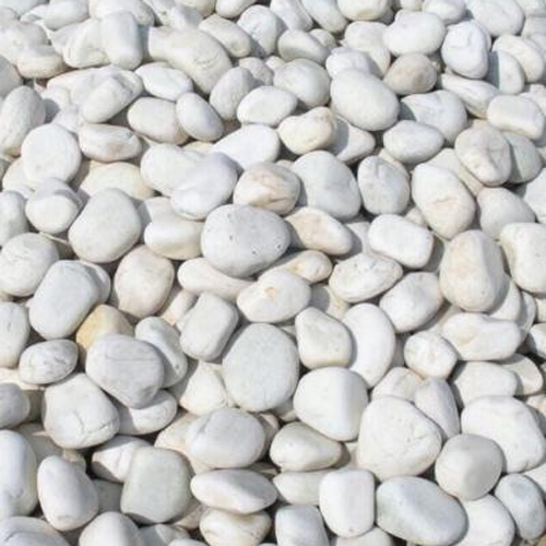 Garden Landscaping White Pebble Stone
