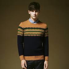 Mens Fine Knitted Sweater