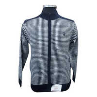 Men's Woolen Zip Pullover