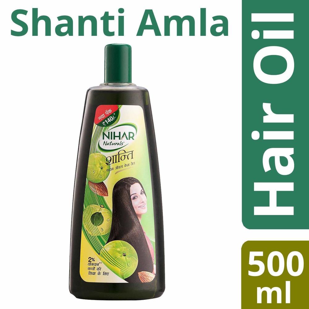 Nihar Naturals Shanti Amla Badam Hair Oil, 500 Ml at Best Price in Ludhiana  | Ducunt India