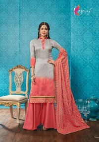 Satin Salwar Kameez