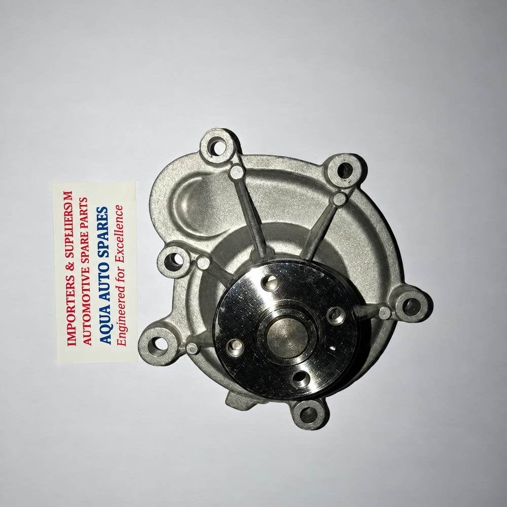 Mercedes Water Pump - Color: Silver & Metallic
