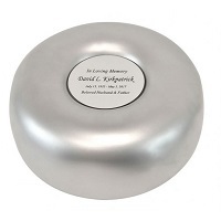 Gorgious Silver Memorial Urn