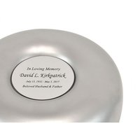 Gorgious Silver Memorial Urn