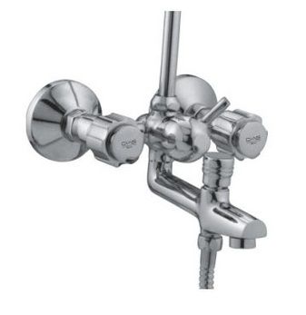 Wall mixer 3 In 1 with bend Pipe