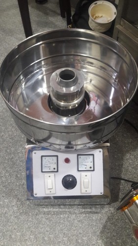 Electric Cotton Candy Machine - Big Size, White Color | 1 Year Warranty
