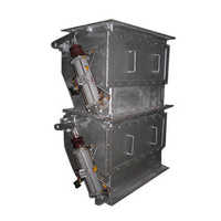 Silver Double Flap Valve