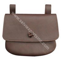 Medieval Leather Belt Pouch Length: 6.5 Inch (in)
