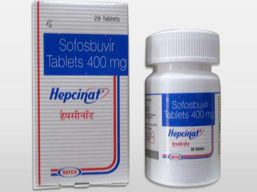 Hepcinat - 400mg Tablets | Anti-Viral Treatment for Hepatitis Contains Sofosbuvir 30 Pieces Recommended for Adults and Elderly
