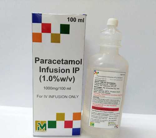 100 Ml Paracetamol Infusion Liquid