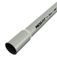 ब्लैक प्रेसफिट एलएमएस एफआरएलएस पीवीसी इलेक्ट्रिकल कंड्यूट पाइप