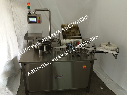 Ampoule Sticker Labeling Machine