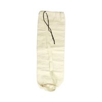 Cotton Yoga Mat Bag - Canvas Material, 16x24x5 Inches, Off-white Color | Durable, Lightweight, Easy To Carry With Strong Nylon Straps