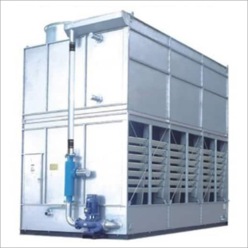 Evaporative Condenser - Metal Alloy, Variable Dimensions, Silver Color, 4.1 kW Power | Highly Efficient, Compact Build, Long Lasting Durability