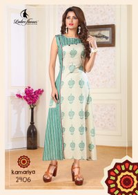 Printed Cotton Kurtis