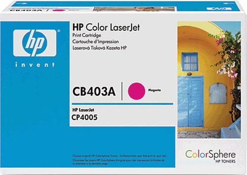 HP CB403 MAGENTA TONER CARTRIDGE