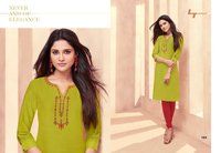 Hand Work Cotton Kurtis