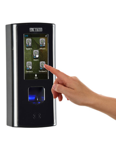 Multispectral Fingerprint Door Controller with Touch Screen, PoE and Wi-Fi By MATRIX COMSEC PVT. LTD.