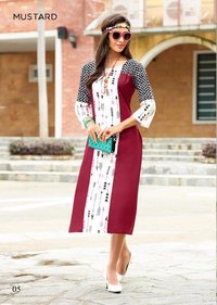 Rayon Kurtis