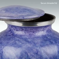 Medium Lavender Cremation Urn Engravable